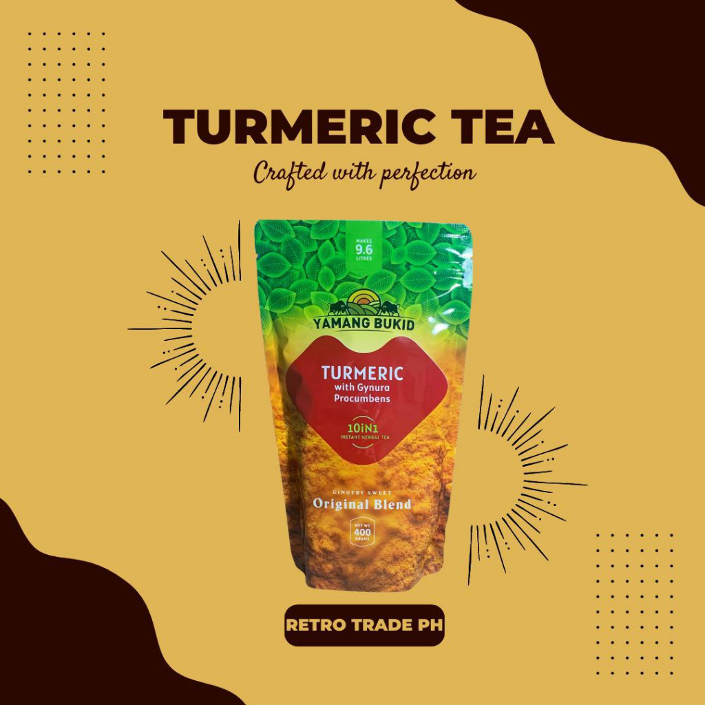Yamang Bukid Turmeric Tea (400grams Pack) Shopee Philippines