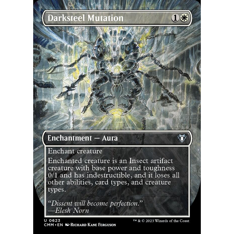 Darksteel Mutation (Borderless) - Commander Masters (CMM) | Shopee ...