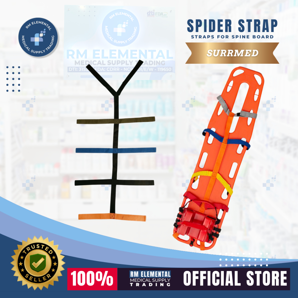 Straps for Spine Board Spider Straps SURRMED Shopee Philippines