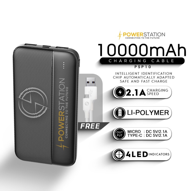 Powerstation Powerbank 10000mAh and 20000mAh | Shopee Philippines