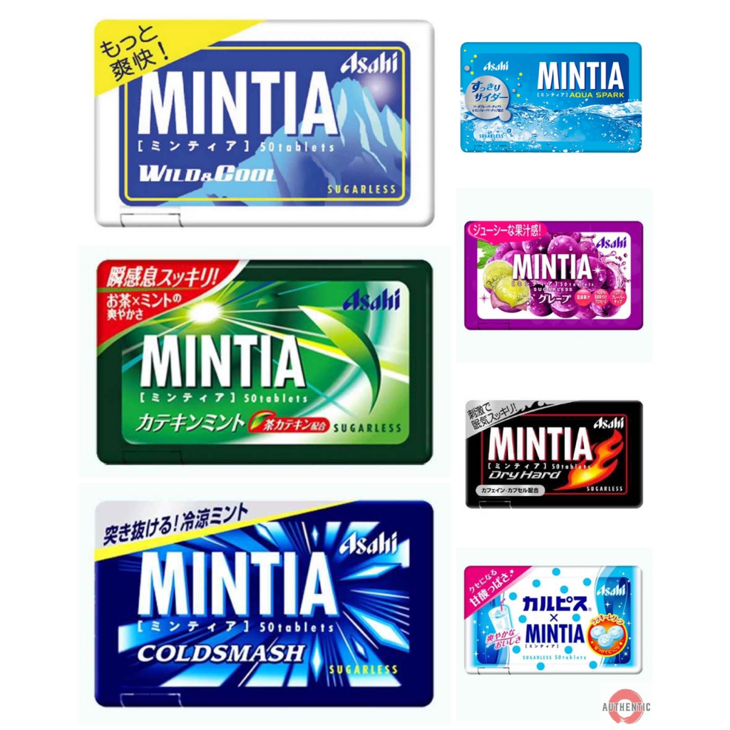 Asahi Mintia Sugarless Mint Candies (Made in Japan) Shopee Philippines
