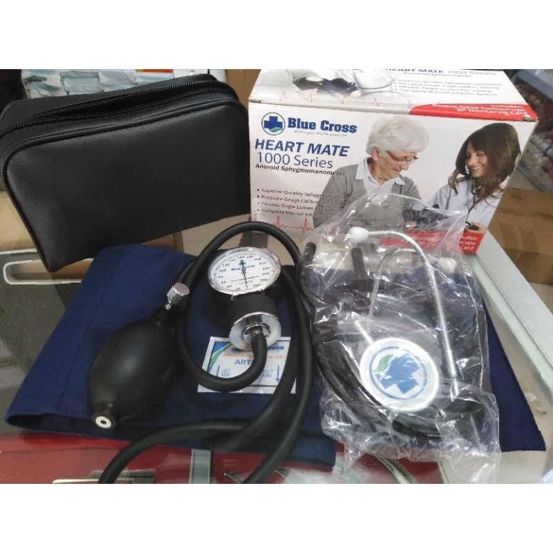 manual BP Apparatus set (Blue Cross) Shopee Philippines