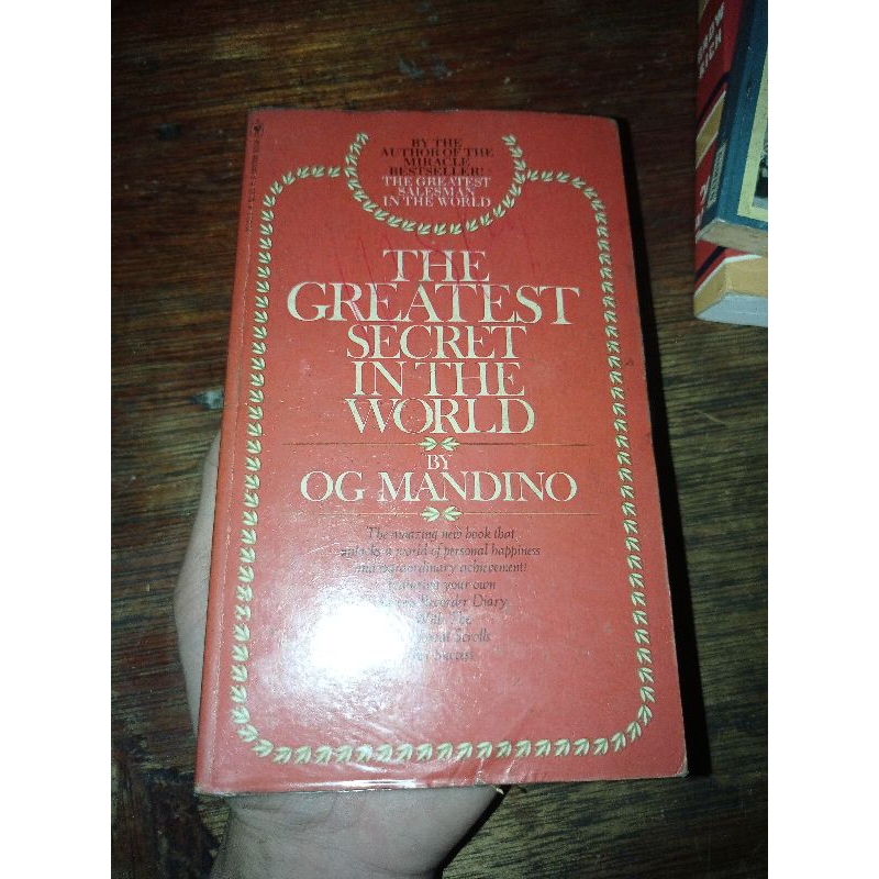 The Greatest Secret in The World BY Og Mandino Shopee Philippines