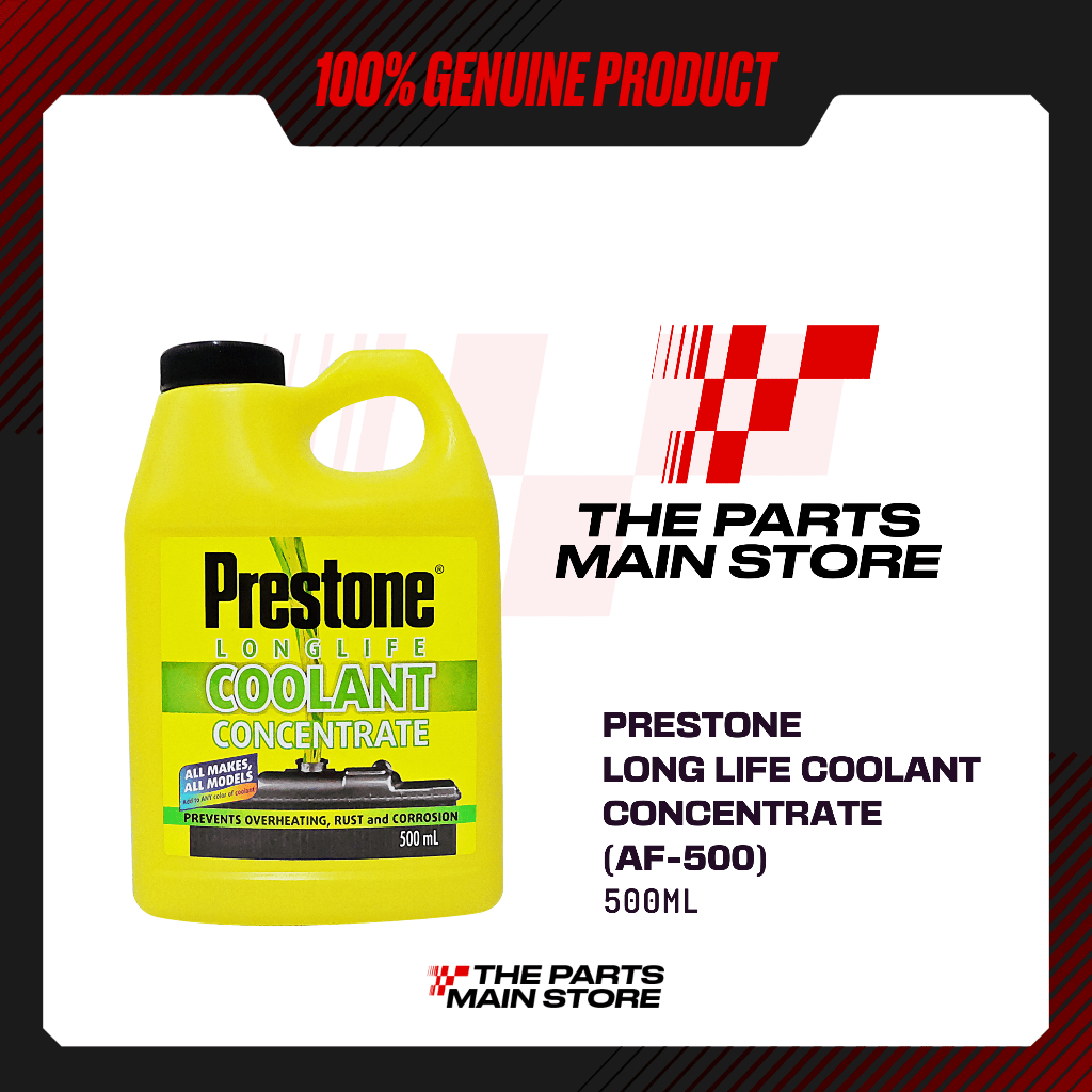 PRESTONE LONG LIFE RADIATOR COOLANT CONCENTRATE YELLOWISHGREEN (AF500
