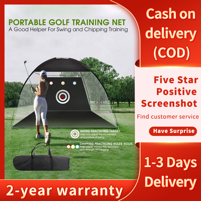 【3M】 Indoor Golf Practice Net Swing Practice Equipment Chipping Cage