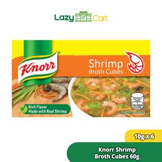 Knorr - Shrimp Flavor Cubes (Bouillon) - 6 Pieces Bouillon Cubes