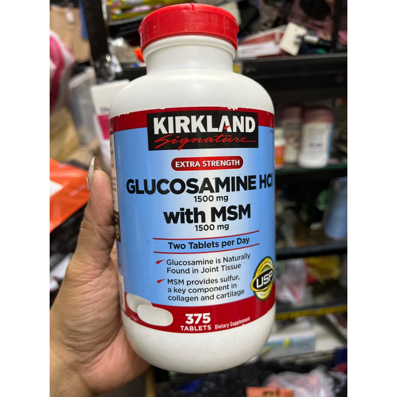 KIRKLAND Signature Glucosamine HCL with MSM 1500mg Shopee Philippines