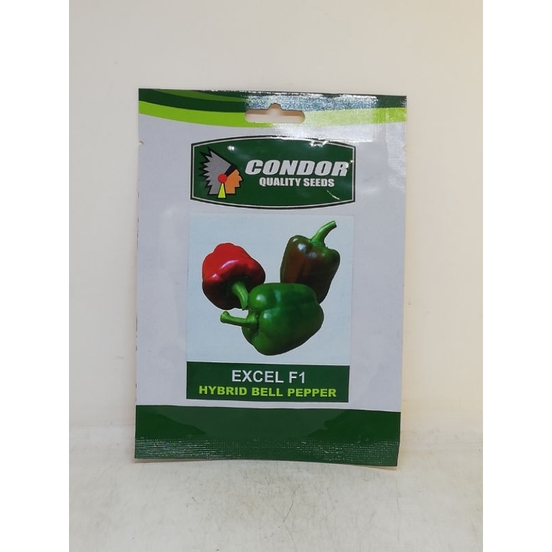 Hybrid Pepper Excel F1 Condor Sachet 50seeds | Shopee Philippines