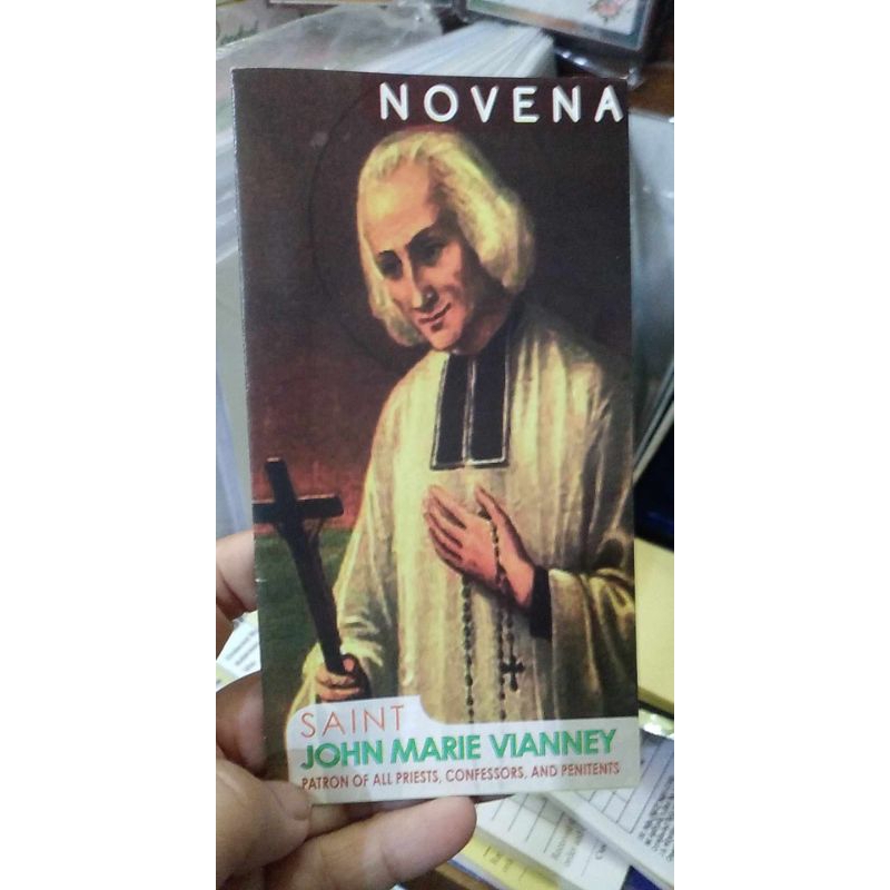 Saint John Vianney Novena Shopee Philippines