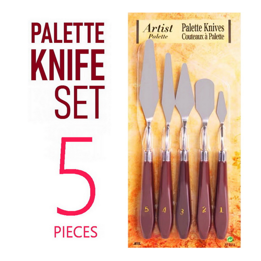 Artist's PALETTE KNIFE SET 5 pcs. Assorted Shopee Philippines
