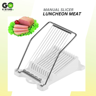 Luncheon Meat Slicer 304 Reinforced Stainless Steel Boiled Egg Fruit Soft  Cheese Slicer Spam Cutter