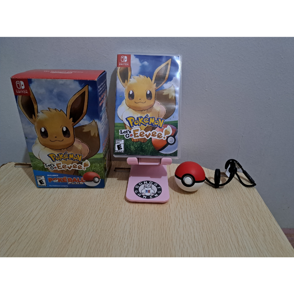 Pokemon Let's Go Eevee with Pokeball Plus Shopee Philippines