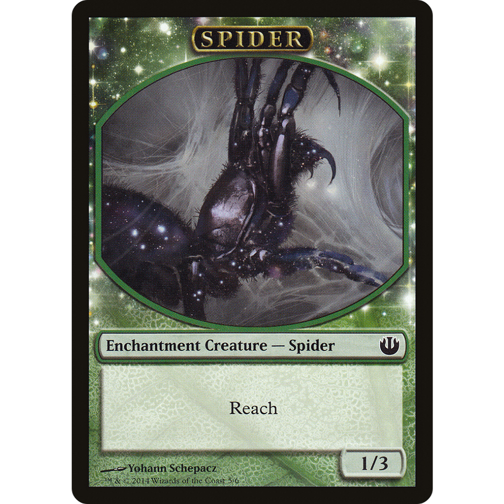Spider | [TOKEN][SINGLE] - Magic: the Gathering | Shopee Philippines