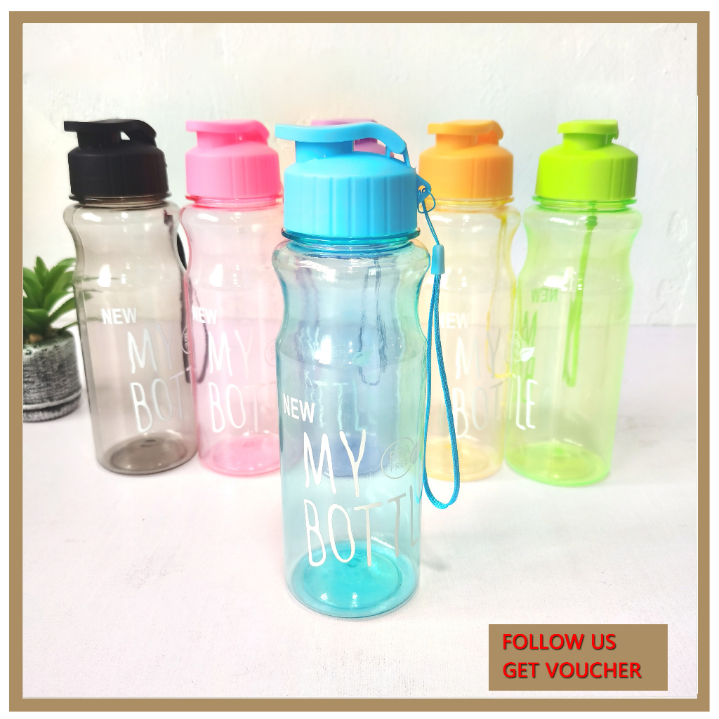 500ml Water Bottle My Bottle Tumbler Water Cup Portable Plastic Water 