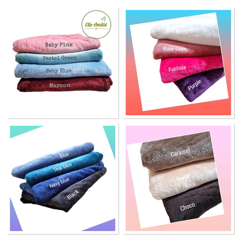 Fleece Blanket (Queen Size) Shopee Philippines