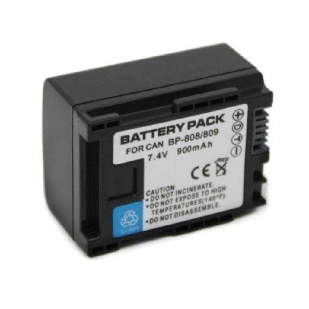 BP-809 BP-808 BP-807 Battery For Canon HF G10 G20 M30 S100 S200 FS21 ...