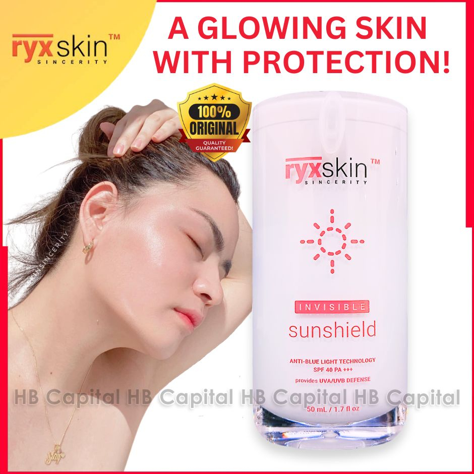 ORIGINAL RYX SKIN Invisible Sunshield with Anti-Blue Light Technology ...