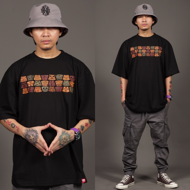 Real Jokes Clothing - Aztec (Black) | Shopee Philippines