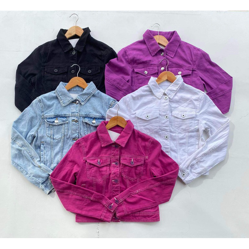 T3RRANOVA Ladies Soft & Lightweight Denim Jacket with Inner Pockets