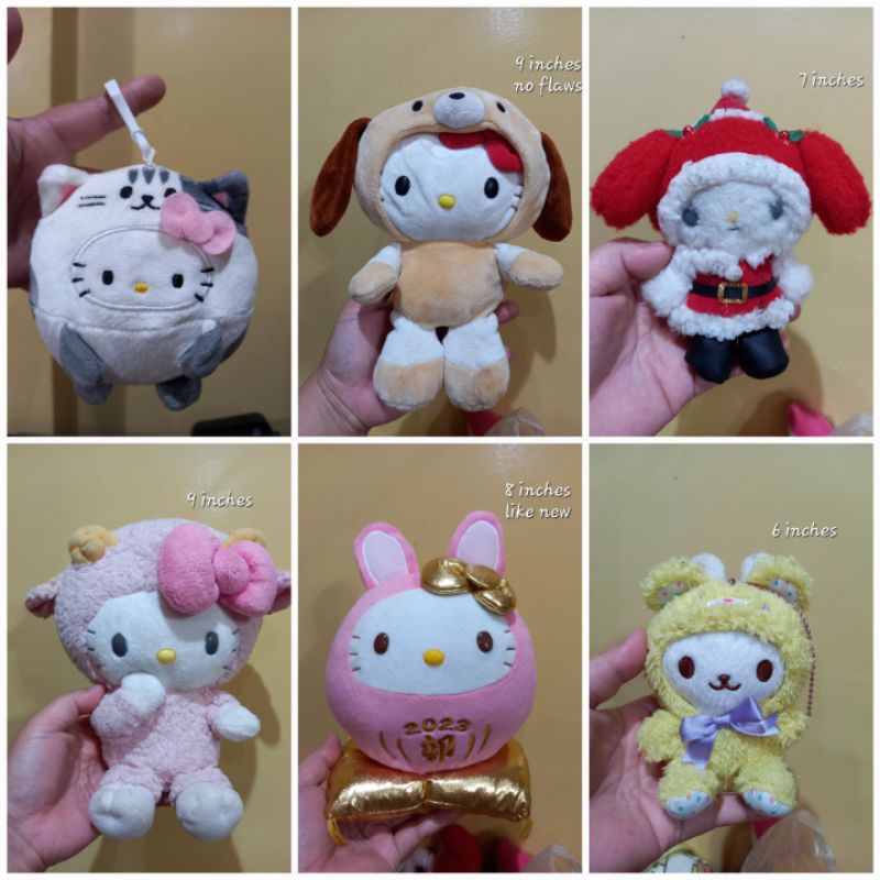 Sanrio hello kitty plush toys mascot size shopee philippines