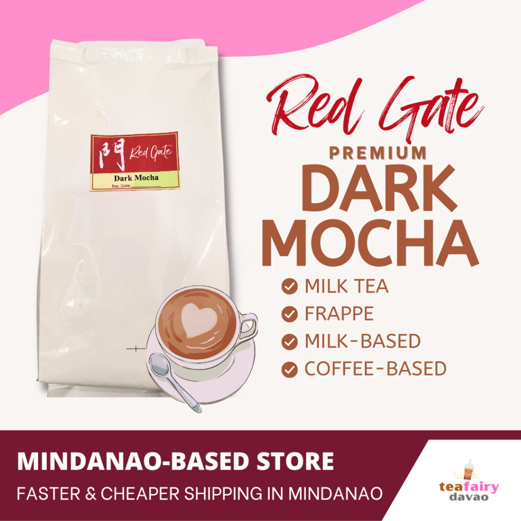 Red Gate Dark Mocha Powder 1kg | Shopee Philippines