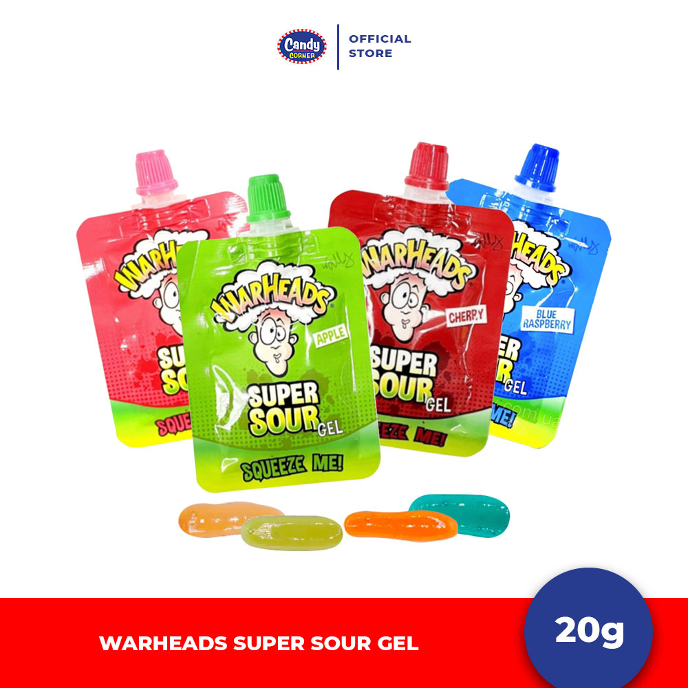 Warheads Super Sour Gel Candy 20g Shopee Philippines