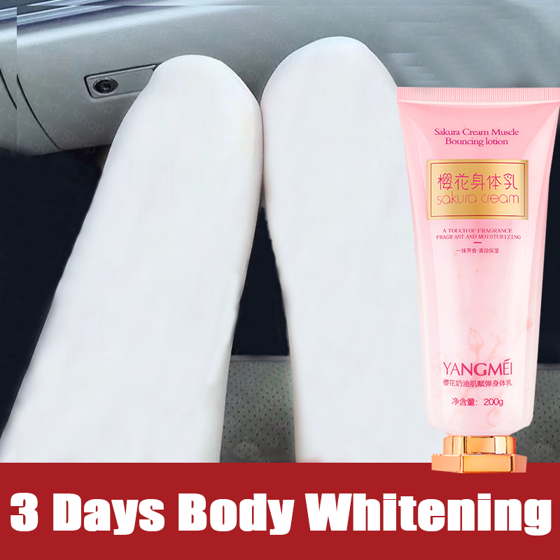 Japan Sakura Whitening Body Lotion Cherry Blossom Moisturizing