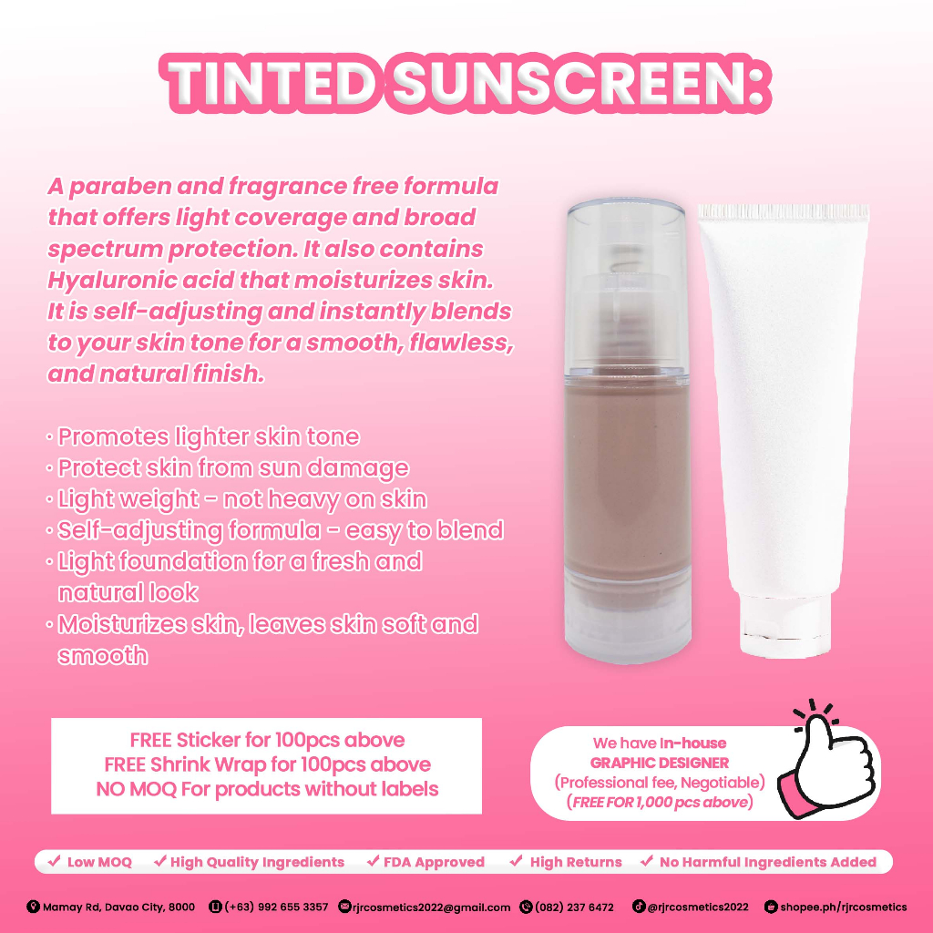 Tinted Sunscreen (ToneAdapt) Shopee Philippines