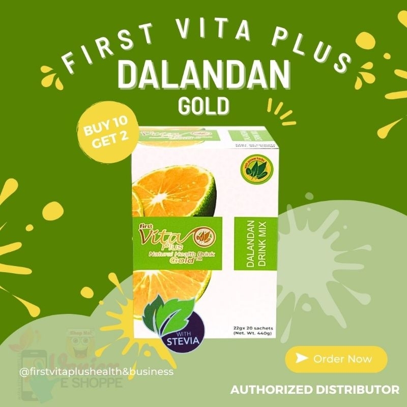 FIRST VITA PLUS DALANDAN GOLD DRINK (20sachets) Shopee Philippines