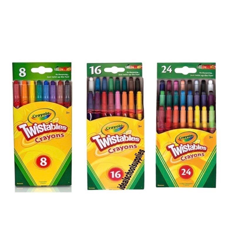 Crayola Crayons Twistables Long | Shopee Philippines