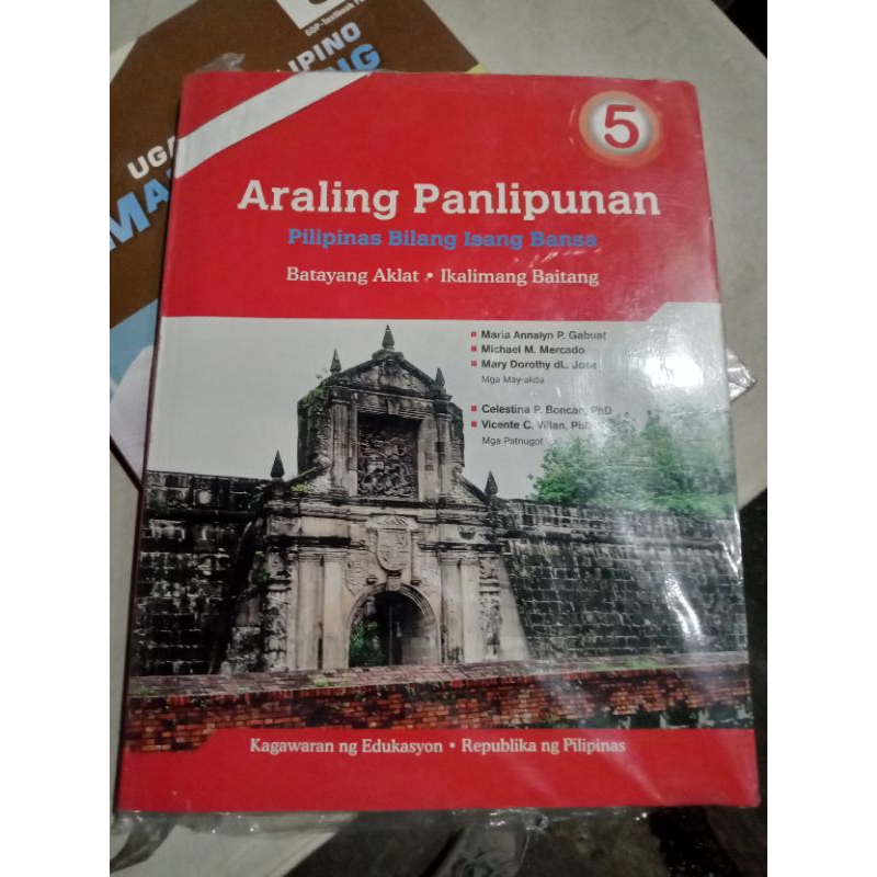 Araling Panlipunan Grade 5book Sale Shopee Philippines 7890