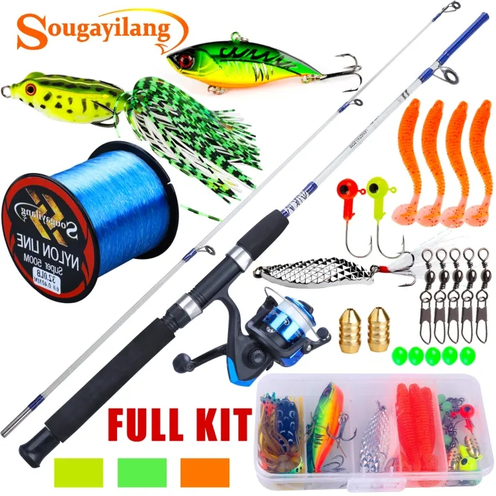 Fishing rod set original fishing rod and reel set fishing rods full set