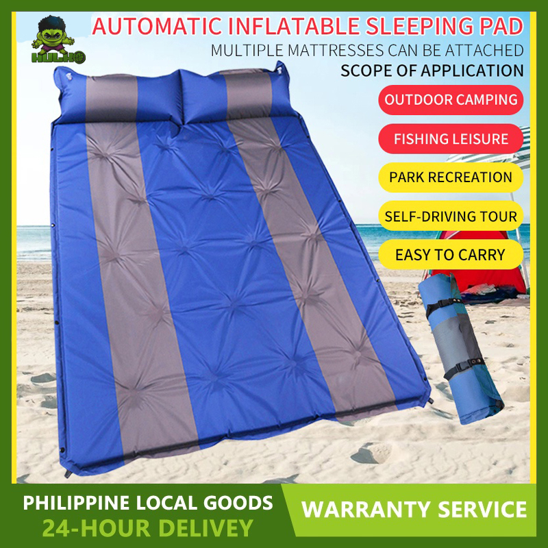 Outdoor Pad Portable Foldable Sleeping Pads Camping Bed Mat Automatic