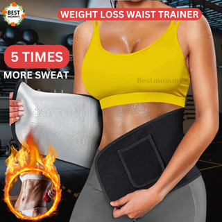LAZAWG Men Waist Trainer Corsets Fitness Trimmer Belt Slimming Body Shaper  for Weight Loss Sauna Sweat Workout Fat Burner Fajas