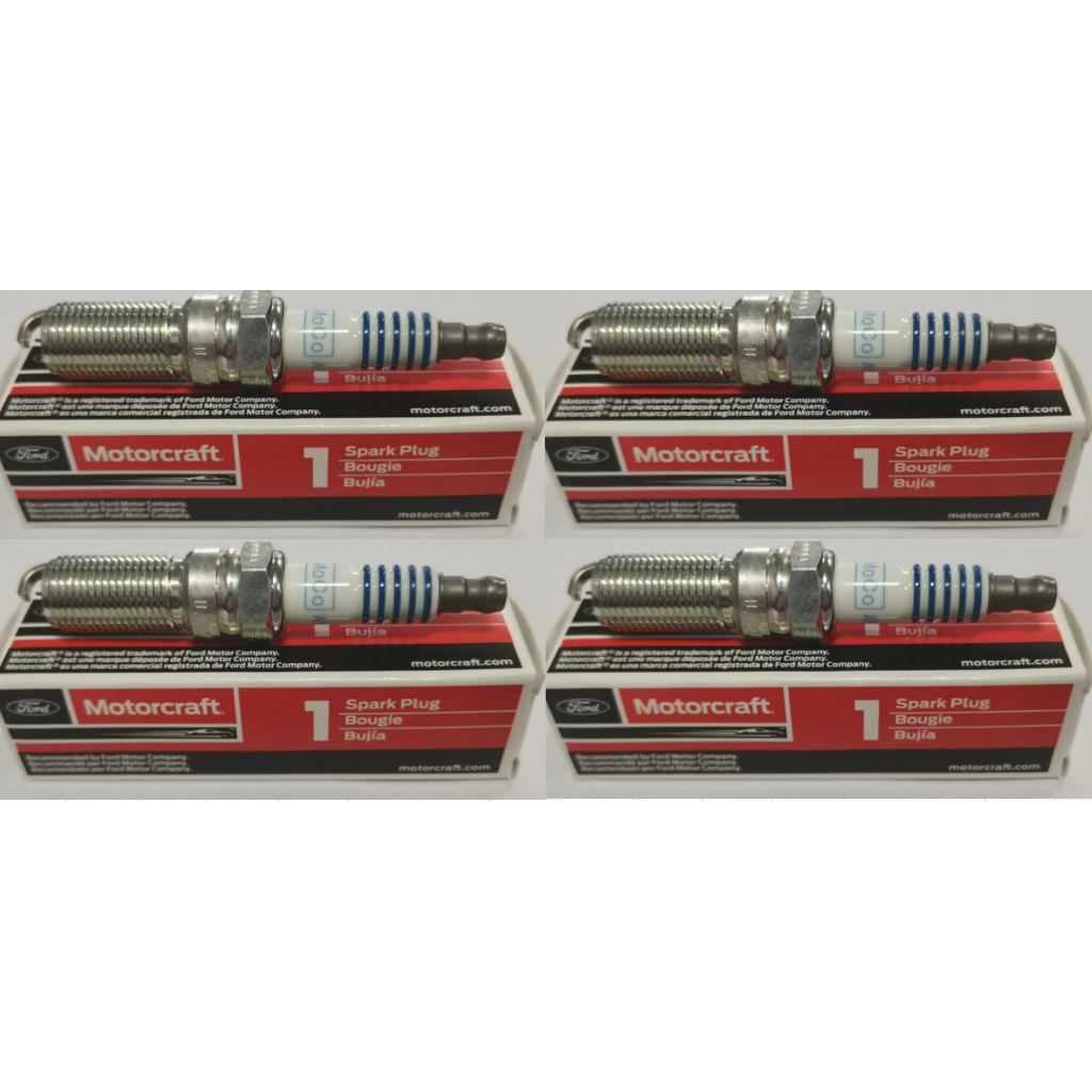 Ford Motorcraft Spark Plug Set ( 4 ) for : Ford Escape 2.3L / Ford ...