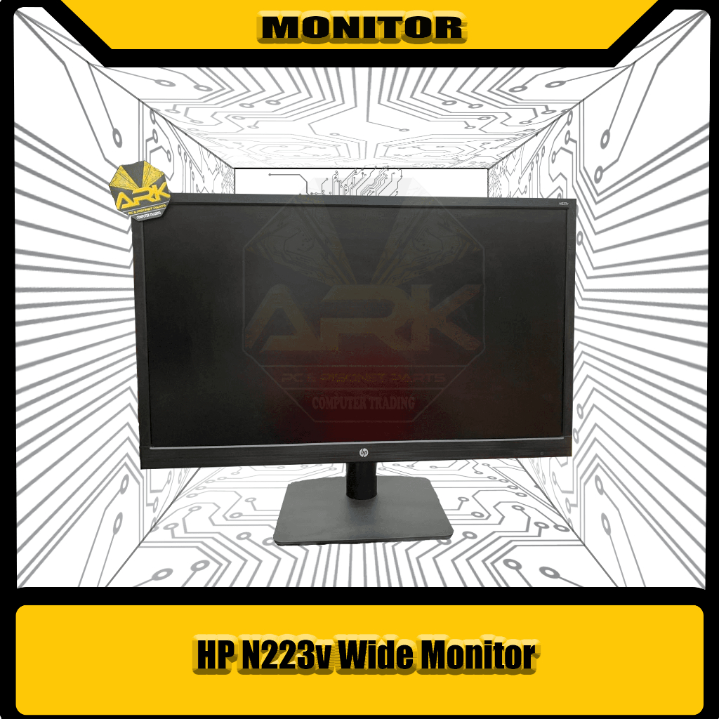 HP N223v Wide Monitor Used Shopee Philippines