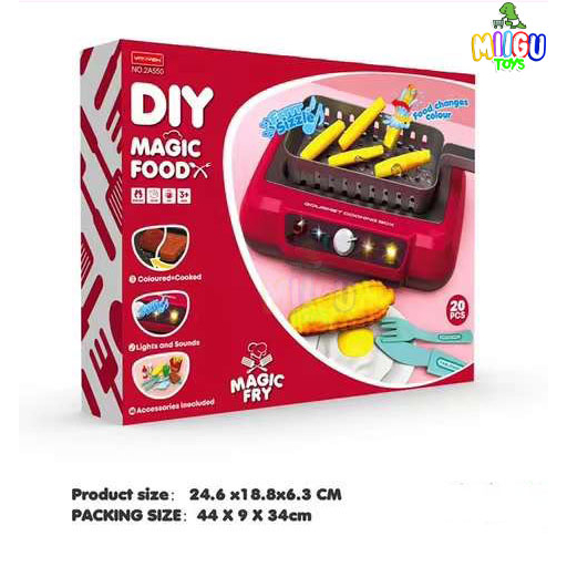 Miigu Toys DIY Magic Food With Lights and Sounds Pretend Play For Kids ...
