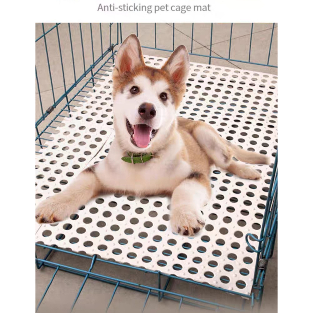 Pet Dog cage matting THICK ANTI SLIP HEAVY DUTY PLASTIC FLOOR CAGE