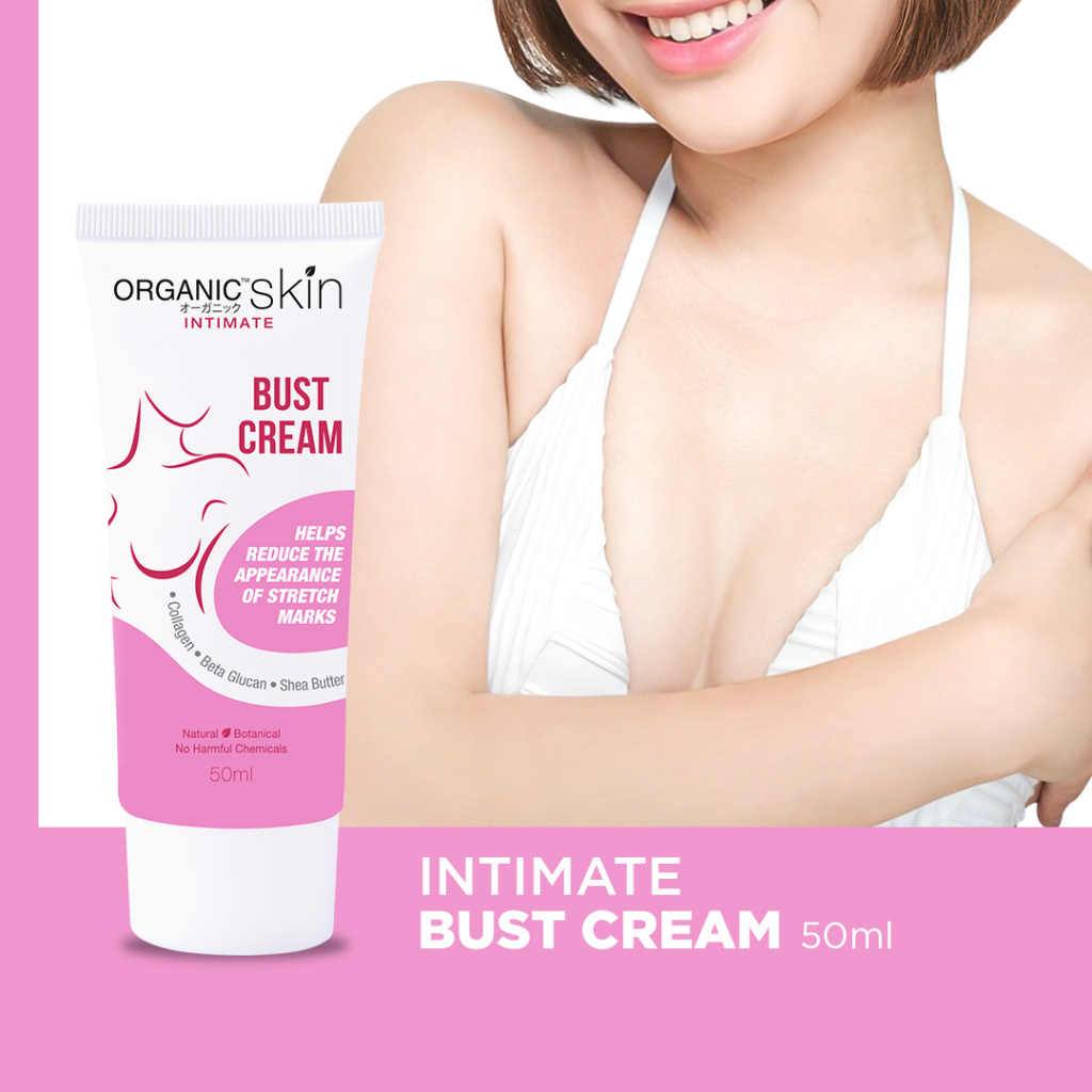 Organic Skin Japan Bust Cream 50ml Whitening cream with Collagen bust lifting cream Shopee