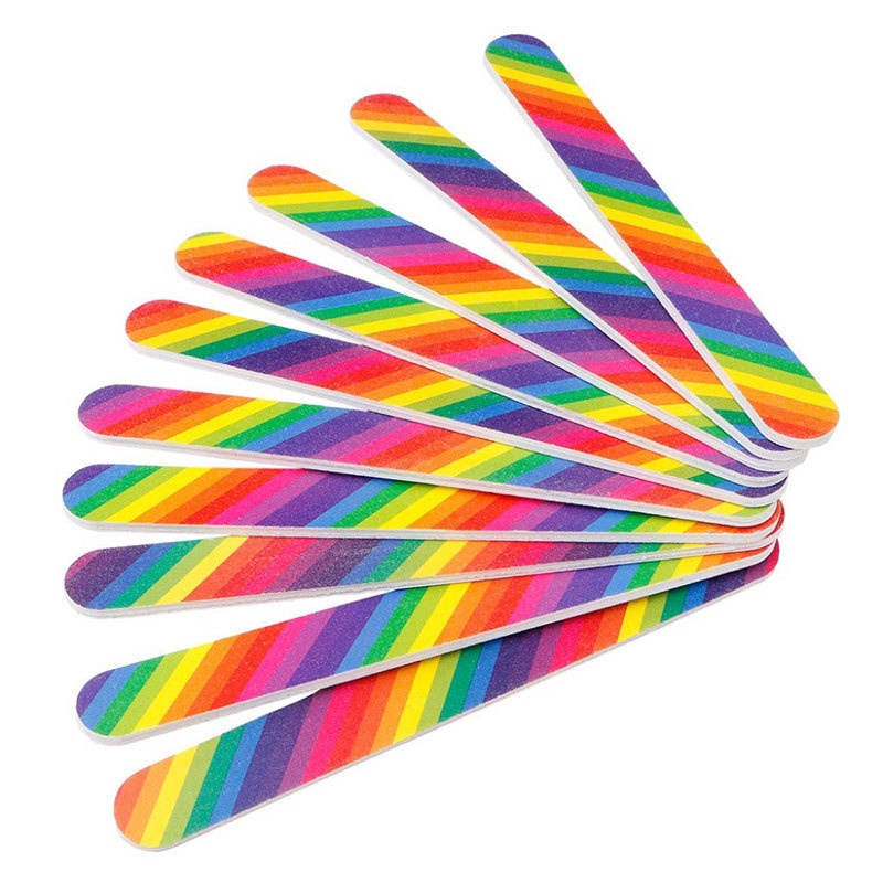 Nail Tools Nail File -Sided Polishing Strip Fine Sand Nail File 1pcs ...