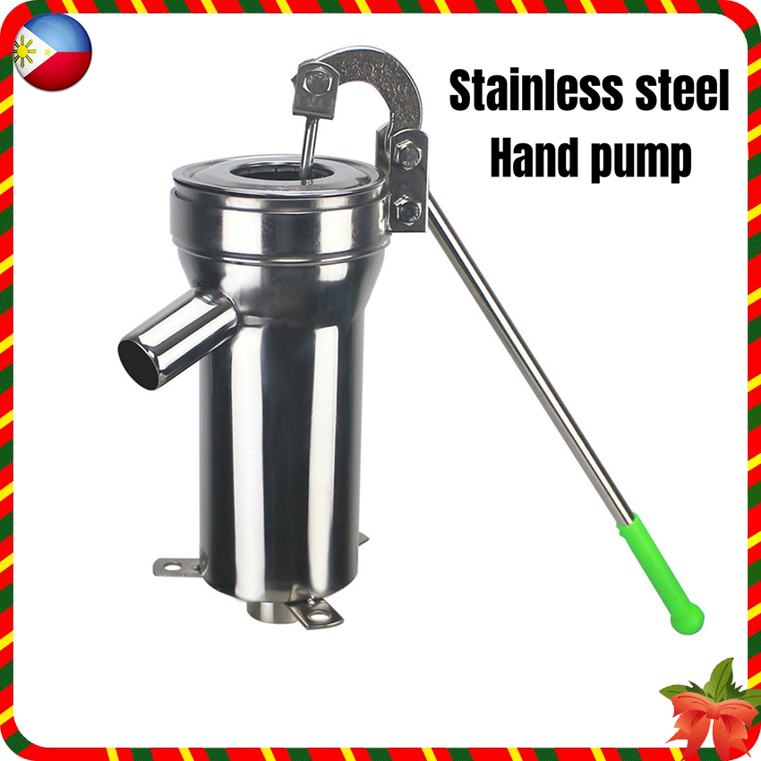 Lift 10M Stainless Steel Manual Water Pump Durable Domestic Oil Pump ...