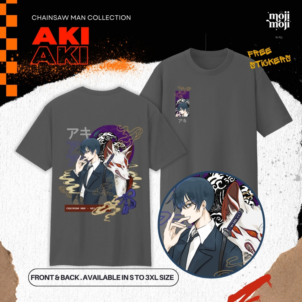 T-Shirt Chainsaw Man Aki main image 0
