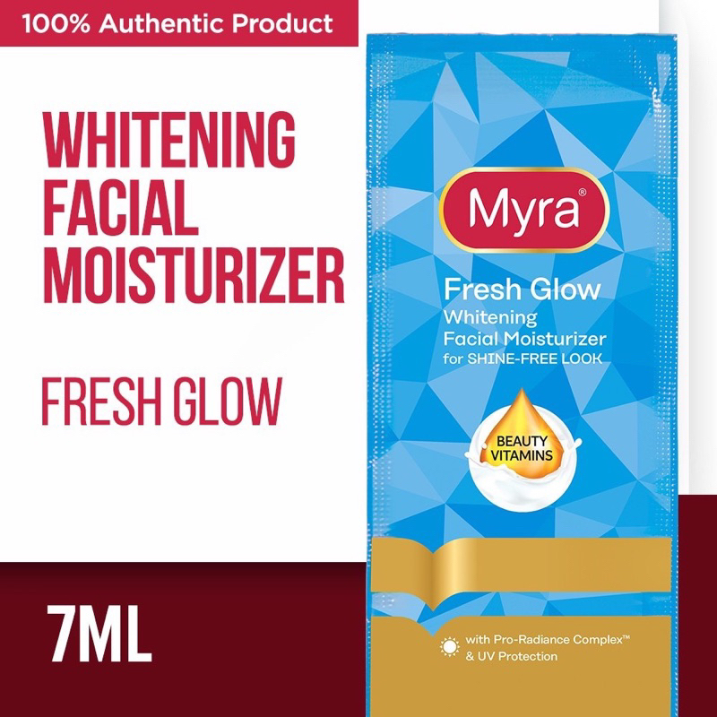 MYRA E Fresh / Smooth Facial Moisturizer 7ml Shopee Philippines