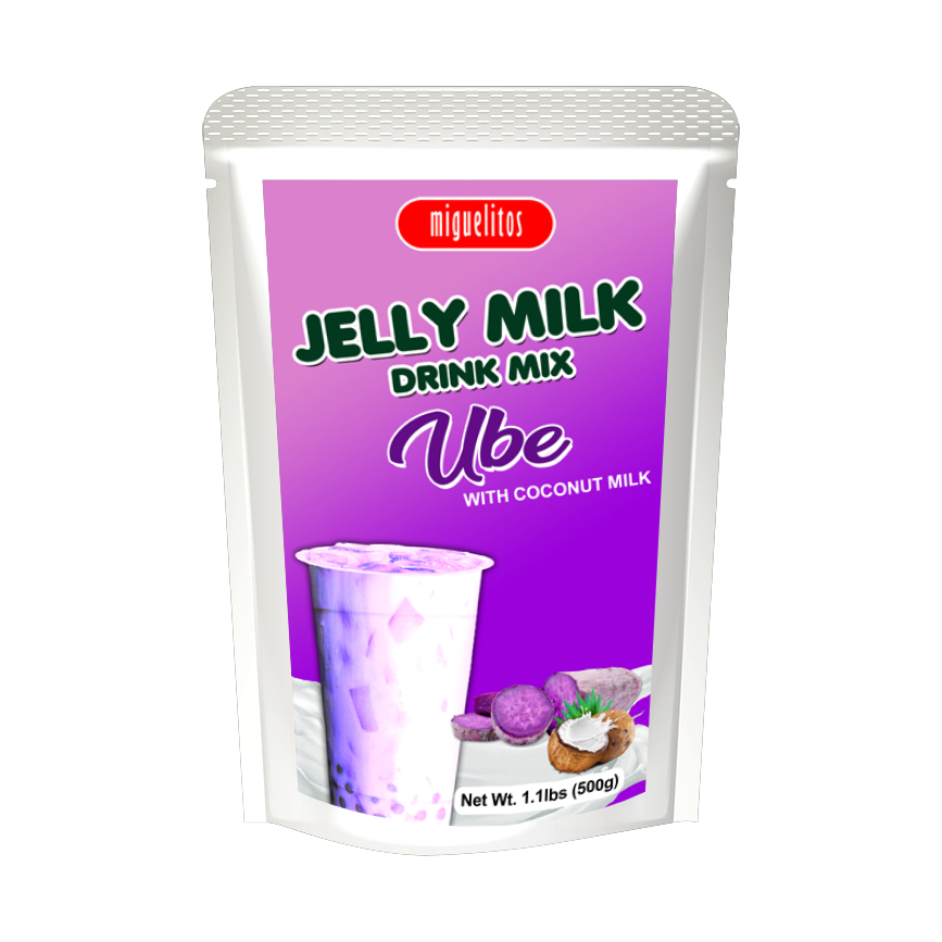 Ube Jelly Milk Drink 250g by Miguelitos Shopee Philippines