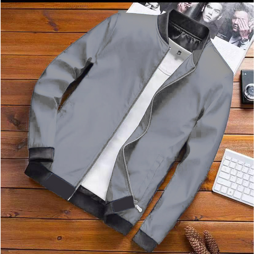 Myron Fashion Korean Style Bomber Jacket unisex casual menswear ...