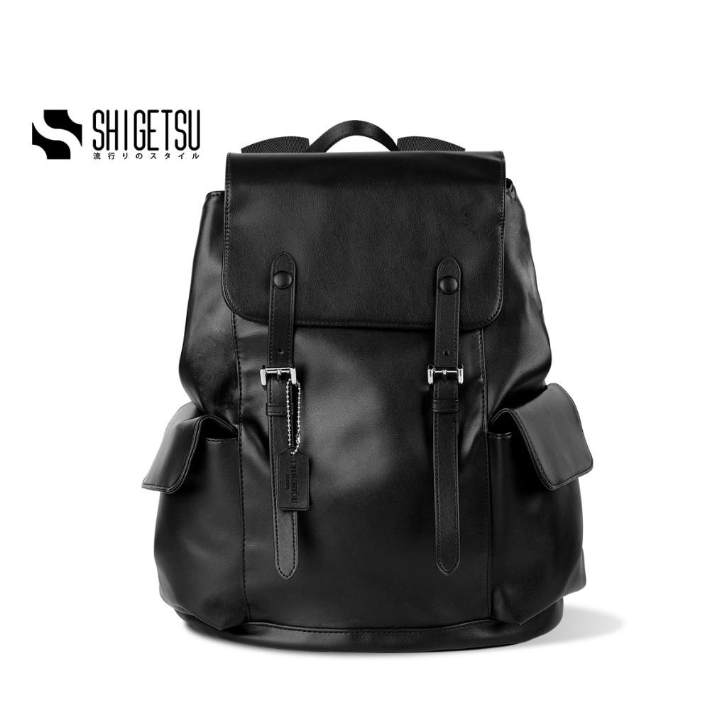 Shigetsu HIMEJI Leather Backpack for men and women laptop bag office ...