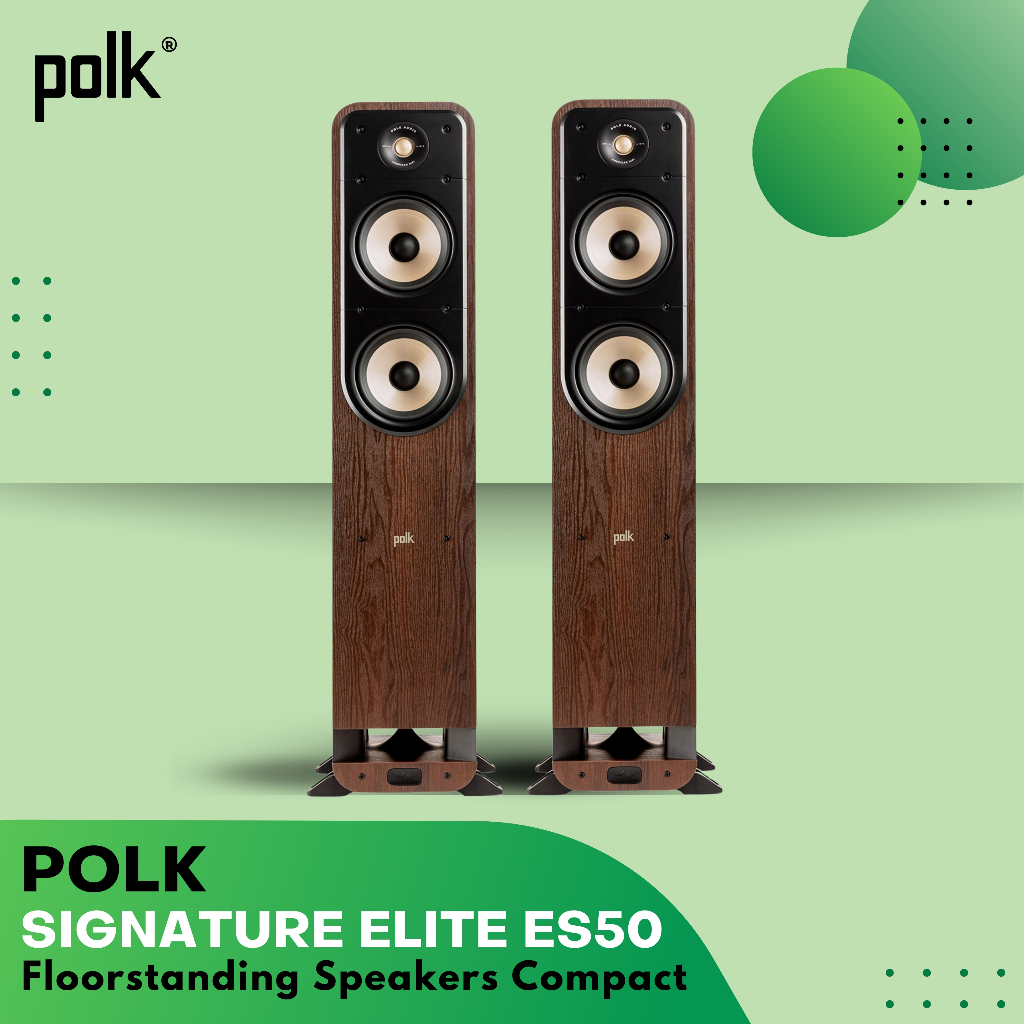 ポークオーディオ ELITE ES50 ブラウン その1 POLK フロア