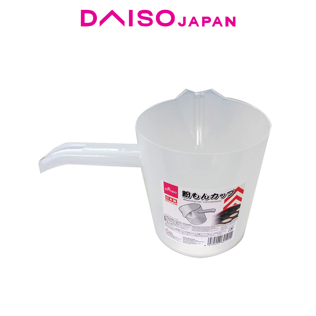 Daiso Batter Measuring Cup with Spout and Handle (900ml) | Shopee ...