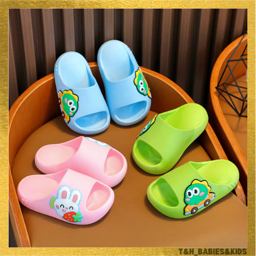 TH.Baby Girl Fashion Slipper With the Baby Dinosaur and Rabbit Girls shoes Kids Slippers slip 23 36 Shopee Philippines