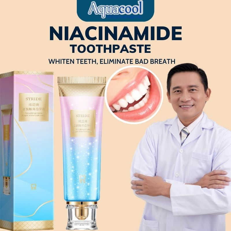 Niacinamide Toothpaste Aquacool Whitening Toothpaste Fresh Teeth Tooth